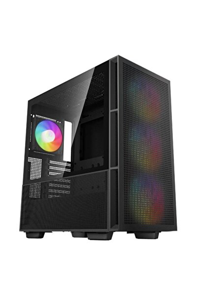 Deep Cool Carcasa DeepCool CH560, Mid-Tower, fara sursa, mATX | mini ITX negru