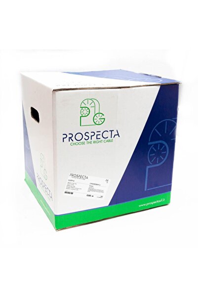 PROSPECTA Utp Cat 6E Cable 4X2Xawg24 100% Copper