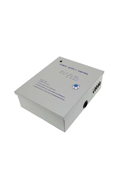 Other Μεταλλική Θήκη Τροφοδοτικό DC 5Α 11-14V με Εφεδρική Μπαταρία για Έλεγχο...
