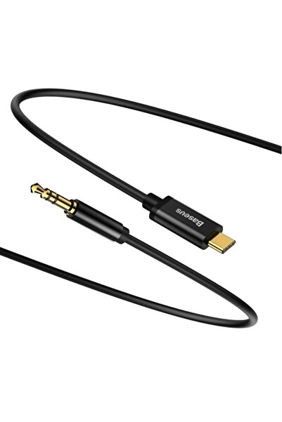 Baseus Cablu audio Yiven, 1 x USB Type-C (T) la 1 x Jack 3.5mm (T), lungime c...