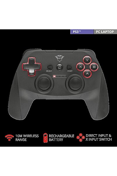 Trust Gamepad Gxt 545 Yula, Negru