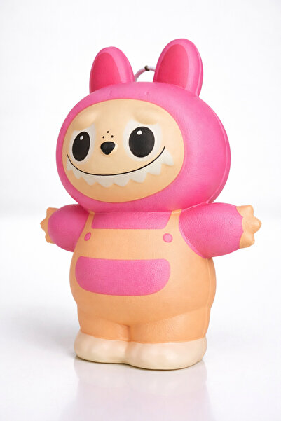 Srctech Labubu Squishy Soft Keychain - 10 cm