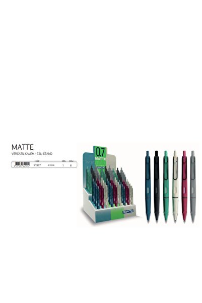 Gıpta Matte 0.7 Uçlu Versatil Kalem