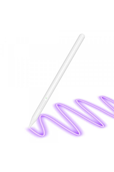 Techsuit Touch Pen V15 pentru Apple iPad, Versiune Activ, Alb