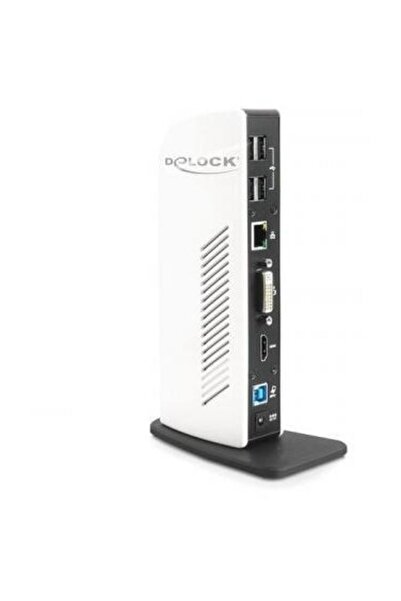 DELOCK Replicator de porturi USB 3.0 (Microfon, Audio, HDMI, DVI, LAN, 4x USB...
