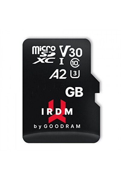 Goodram Card de memorie Goodram, microSD IRDM 64GB UHS-I U3 A2 + adaptor