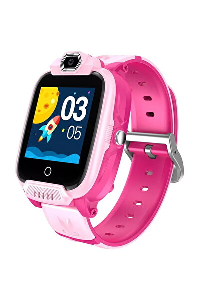 CANYON Ceas inteligent pentru copii Jondy KW-44, GPS, 4G, Camera, Music, Roz