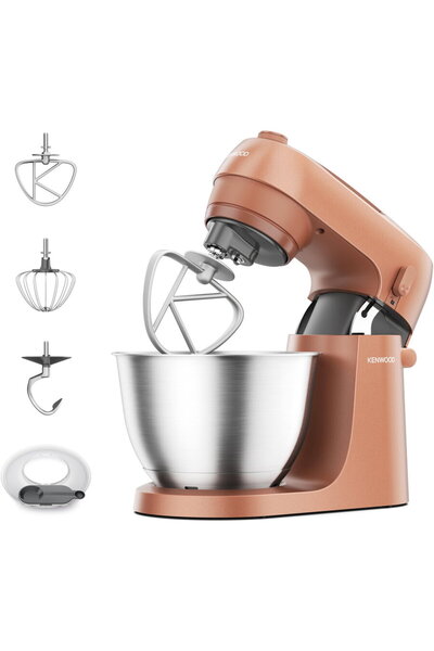 Kenwood Robot de bucatarie Go KZM35.000RD, 800W, vas inox 4L, carcasa metalic...