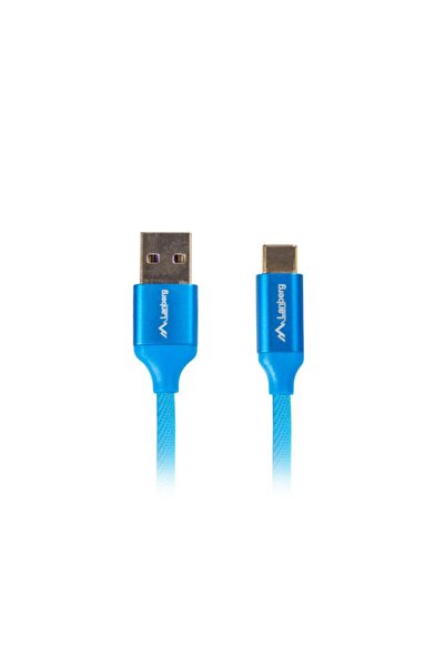 Lanberg Καλώδιο USB-C(Αρσενικό) USB-A(Αρσενικό) 2.0 1,8 μ. Albs