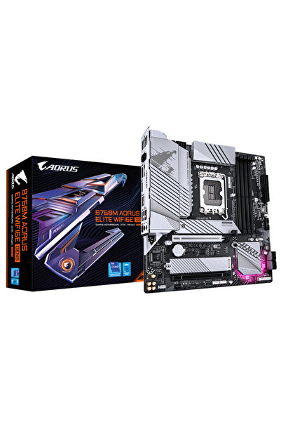 Gigabyte B760M AORUS Elite WiFi 6E Gen5 mATX LGA1700 DDR5 Placă de bază