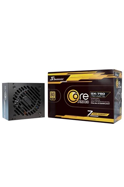 Seasonic 850W ATX Πλήρως Αρθρωτό Τροφοδοτικό 80 Plus Gold, Μαύρο
