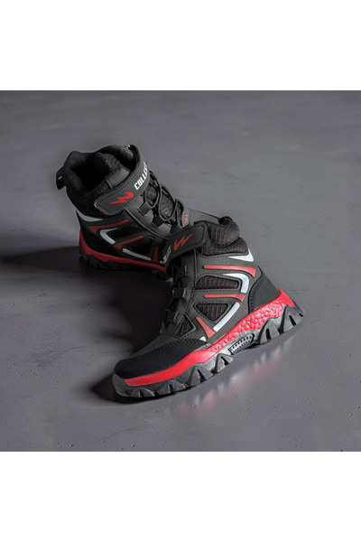 Trendline Αγορίστικες μαύρες αδιάβροχες μπότες με αντιολισθητική σόλα