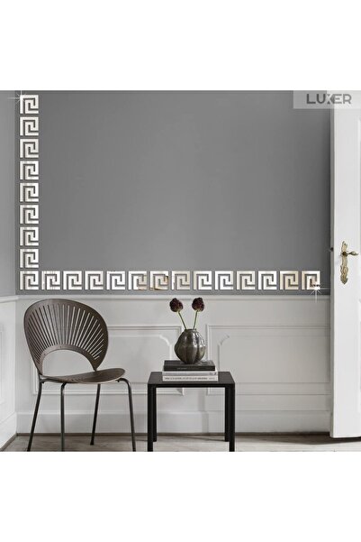 LUXER Set 10 Oglinzi Acrilice Decorative, Model Grecesc (Versace), Autoadeziv...