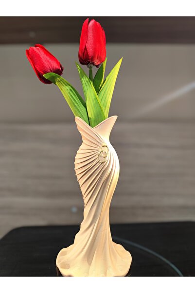 The Plasti Vază elegantă Rochie modernă decorativă Vază decorativă Decorațiun...