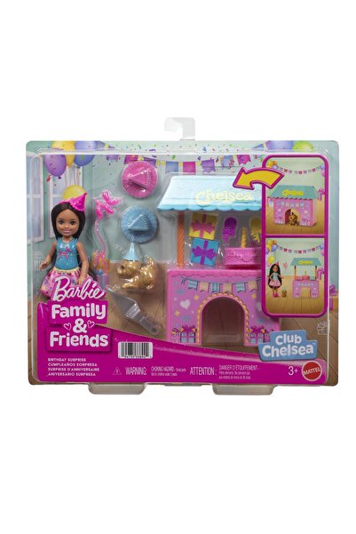 mattel Barbie Family And Friends Set Clubul Lui Chelsea Zi De Nastere
