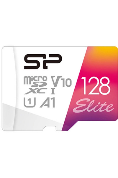 Silicon Power Card de memorie Elite microSDXC, 128 GB, UHS-I, A1, V10