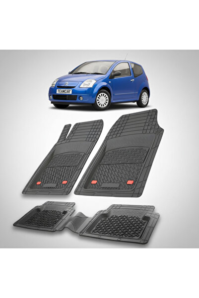 TEAMCAR Citroen C2 Χάτσμπακ 3θυρο Προ-αναδιαμορφωμένο Συμβατά Πατάκια Δαπέδου...