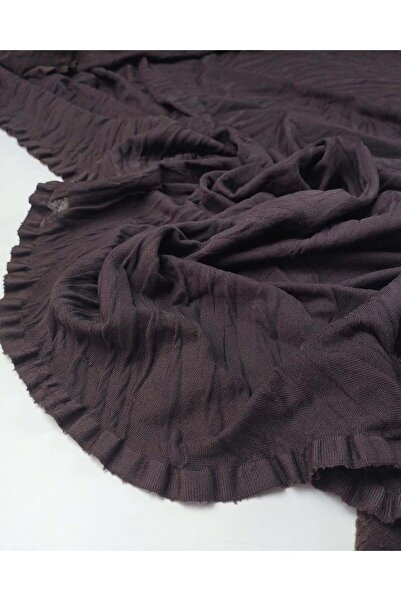Kumaş Parça Bitter Brown Jersey Fabric 120X210Cm