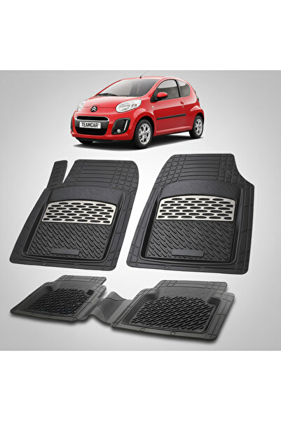 TEAMCAR Πατάκια Αυτοκινήτου Citroen C1 Hatchback 3 Πόρτες Συμβατά με Facelift...