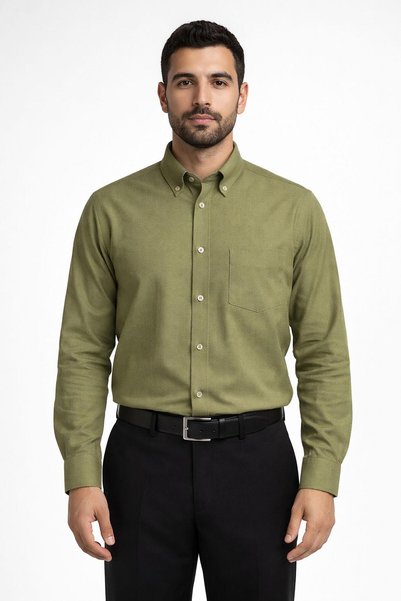 DORMEN Uzun Kol Klasik Erkek Regular Fit Gömlek 7607