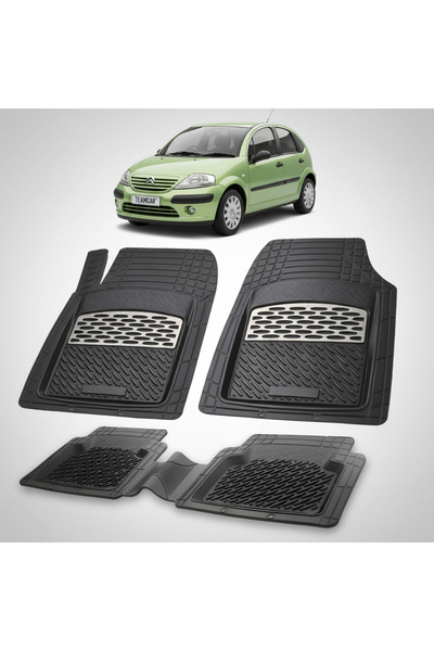TEAMCAR Πατάκια Μοκέτας Citroen C3 Hatchback 5 Πόρτες Συμβατά με προ-αναδιαμο...