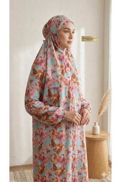 Maison Emarat لباس الصلاة / نمازي / ليب صلاح مع الخمار المتكامل