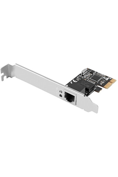 Lanberg Placa de retea Gigabit, 43392, low profile, PCI-Express-RJ45, PCI-E X...