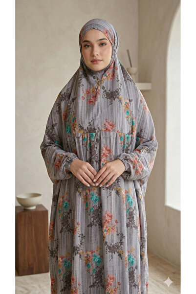 Maison Emarat لباس الصلاة / نمازي / ليب صلاح مع الخمار المتكامل