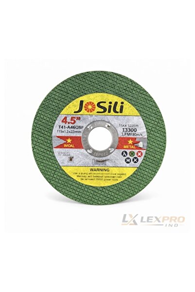 Josili Disc de tăiere pentru metal / oțel inoxidabil 115 x 1.2 x 22.2 mm