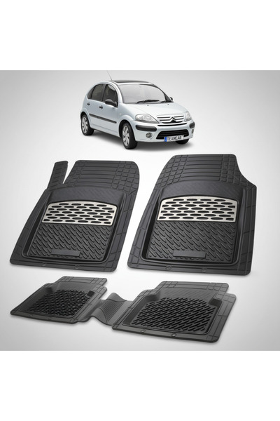 TEAMCAR Πατάκια Μοκέτας Citroen C3 Hatchback 5 Πόρτες Συμβατά με Facelift 200...
