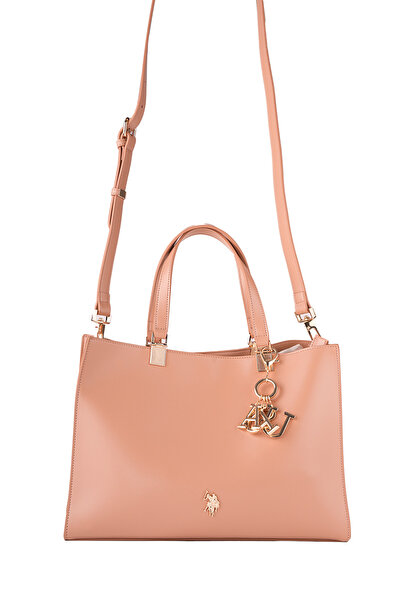 U.S. Polo Assn. Τσάντα tote, σε χρώμα nude, με λογότυπο, για γυναίκες