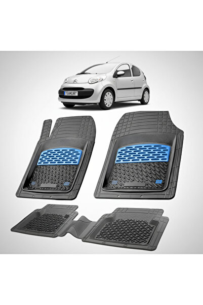 TEAMCAR Πατάκια Μοκέτας Citroen C1 Hatchback 5 Θυρών Συμβατά με προ-αναδιαμορ...
