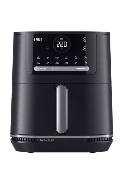 Braun Friteuza cu aer cald, fara ulei, MultiFry 5 HF5050, 2in1: air fryer si ...
