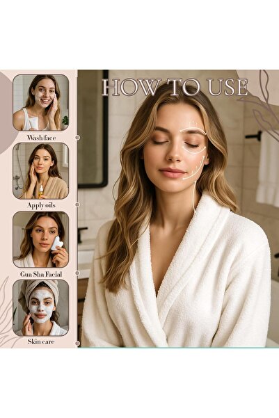 Nuanchu Stainless Steel Gua Sha Facial Tools Mother's Day Self Care Gifts Guasha for Face Metal Gua