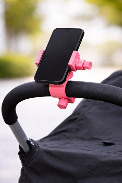 Baalaa Baby Stroller Phone Holder – 360 °   Rotary-Adjustable Phone Holder-3D...