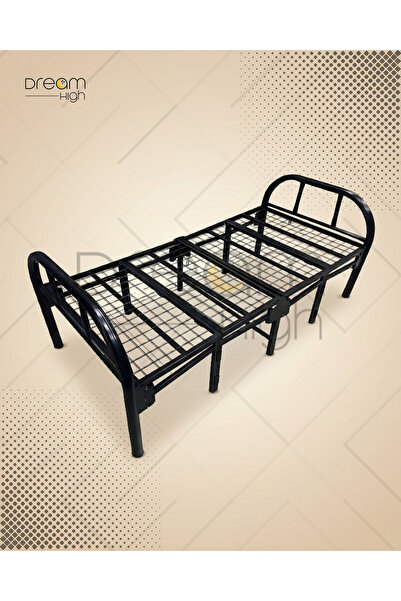 Dreamhigh سرير فردي قابل للطي - أسود
