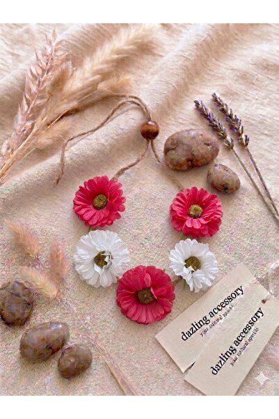 DAZLİNGACCESSORY إكسسوار شعر بتصميم بوهيمي مزين بالزهور