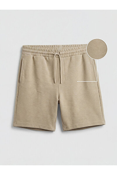 LC Waikiki RMZ GİYİM FARKİLYA STANDARD Fit Ottoman Pantaloni scurți pentru bă...