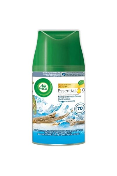 Air Wick Αυτόματο Αναπληρωματικό Αποσμητικό Χώρου – Τυρκουάζ Όαση, 250 ml