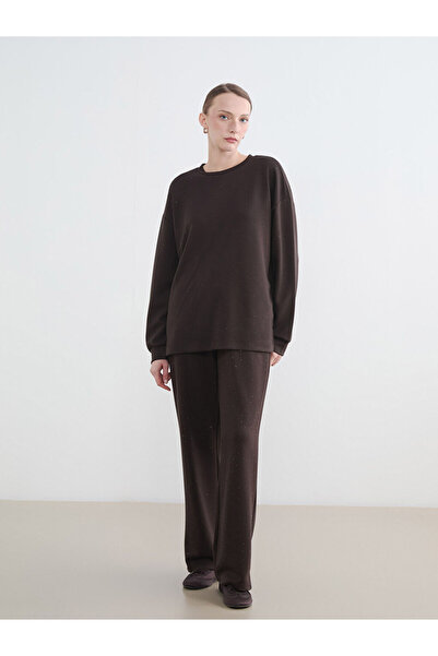 LC Waikiki Rmz Gi̇yi̇m Farkiyla Stoned Soft Touch Women's Sweatpants