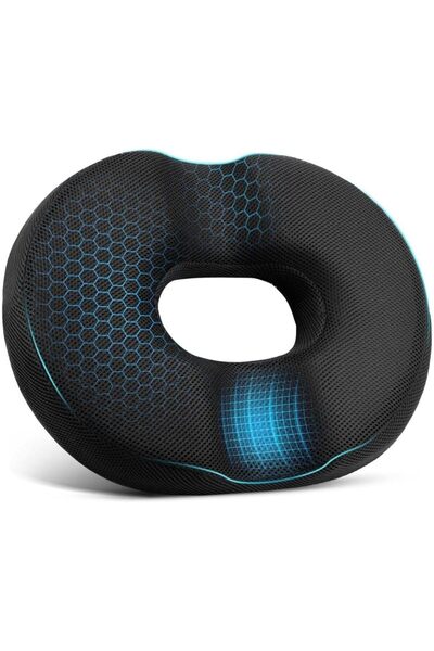 AlsayedP Donut Seat Cushion Tailbone Pillow Hemorrhoid Cushion Non-Slip Memor...