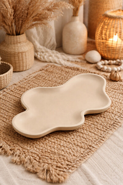 Sisay Home Διακοσμητικός δίσκος παρουσίασης σε στυλ Μποέμ - Διακοσμητικός & Κ...