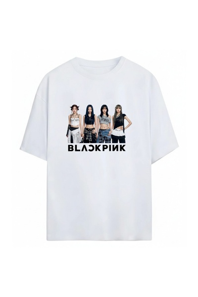 SVART WEAR Blackpink K-Pop Unisex Oversize 100% Cotton T-Shirt