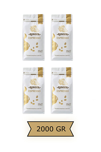 Medium Espresso Blend Çekirdek Kahve - Yüksek Krema ve Yoğun Gövde 2000gr