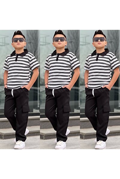 Bisahane Boy's Striped Suit