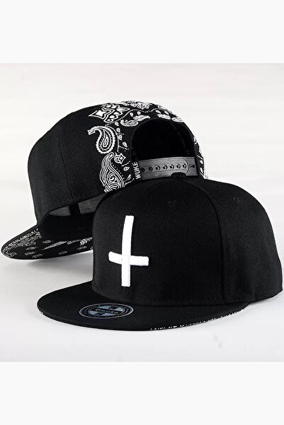 Giraffe Hip Hop Snapback Cap Şapka Unisex Erkek/Kadın (Arkası Ayarlamalı)