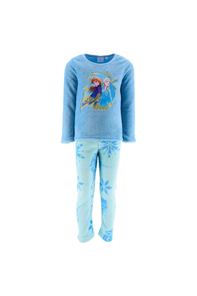 Disney Frozen Μακρυμάνικες πυτζάμες φλις Frozen Έλσα & Άννα