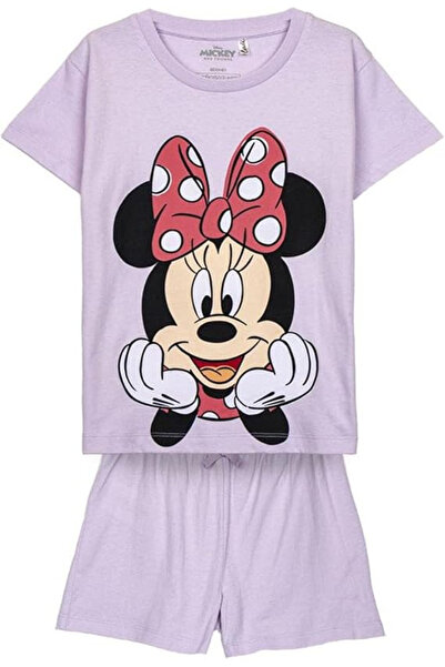 Minnie Mouse Καλοκαιρινές πυτζάμες, κοντομάνικες, βαμβακερές, Disney