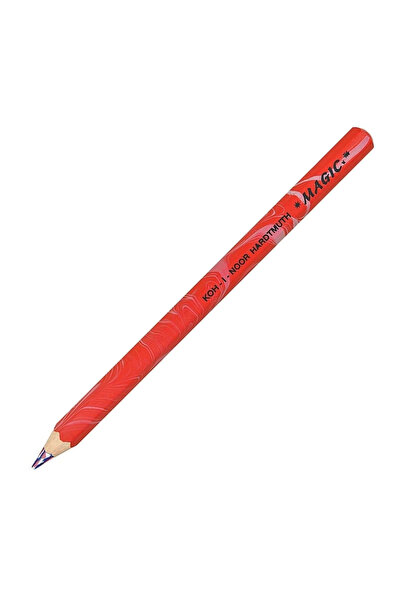 Koh-i Noor Jumbo Magic Çok Renkli Kuru Boya Kalemi 3405 Red