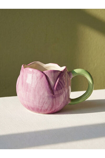 LC Waikiki Ceramic Mug with Flower Figures for Style Seekers from Uzg Store 3...